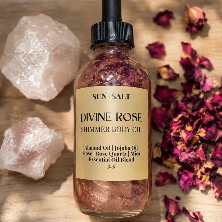 Divine Rose Shimmer Oil