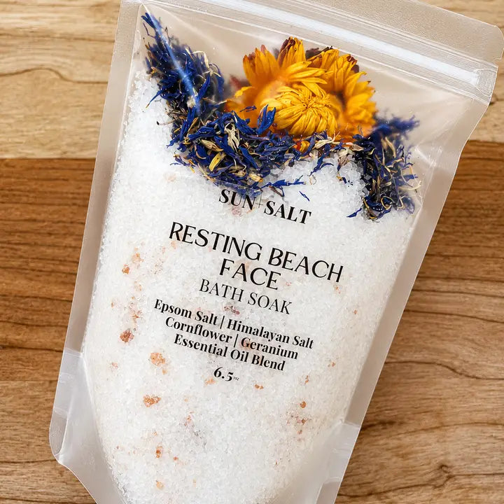 Resting Beach Face Bath Salt