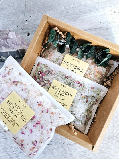 Bath Soak Gift Set Trio