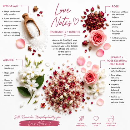 Love Notes Single Use Bath Soak