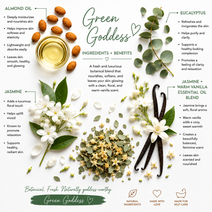 Green Goddess Infused Body Oil