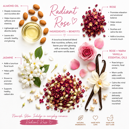 Radiant Rose Infused Body Oil