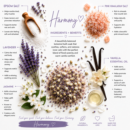Harmony Bath Soak Single Use