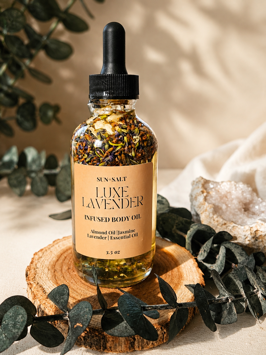 Luxe Lavender Infused Body Oil