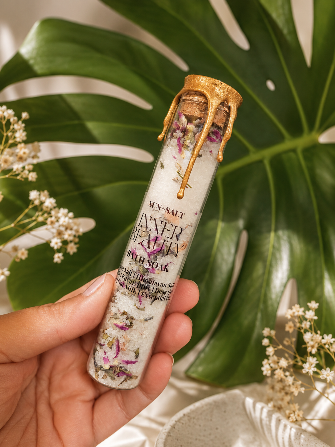 Inner Beauty Bath Soak | Glass Vial Single Use