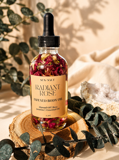 Radiant Rose Infused Body Oil