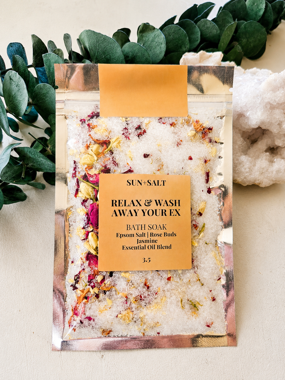 Relax & Soak Away Your Ex Single Use Bath Soak